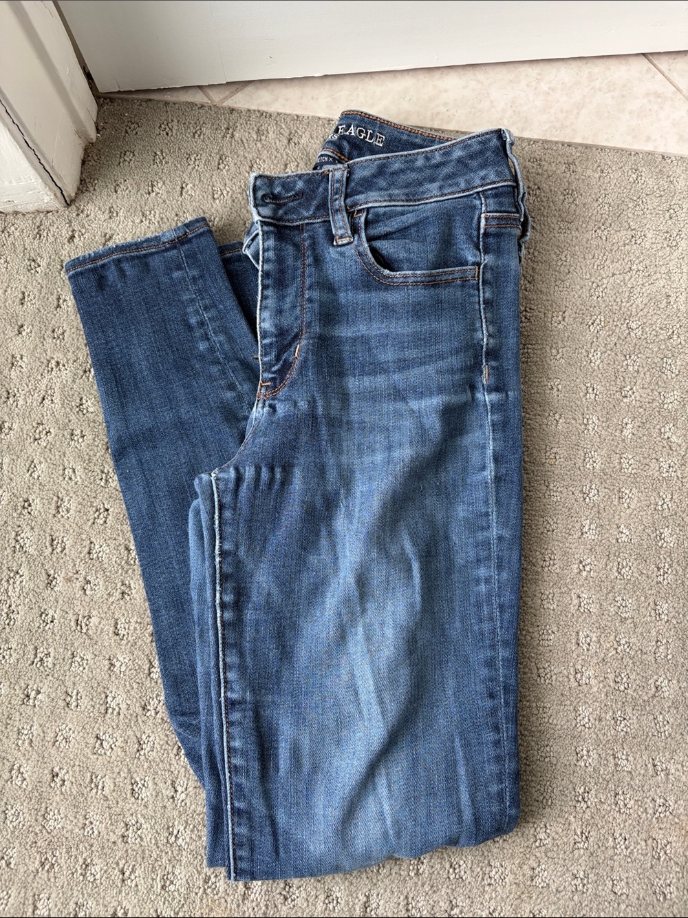 American Eagle Outfitters Medium Blue Skinny Jeans